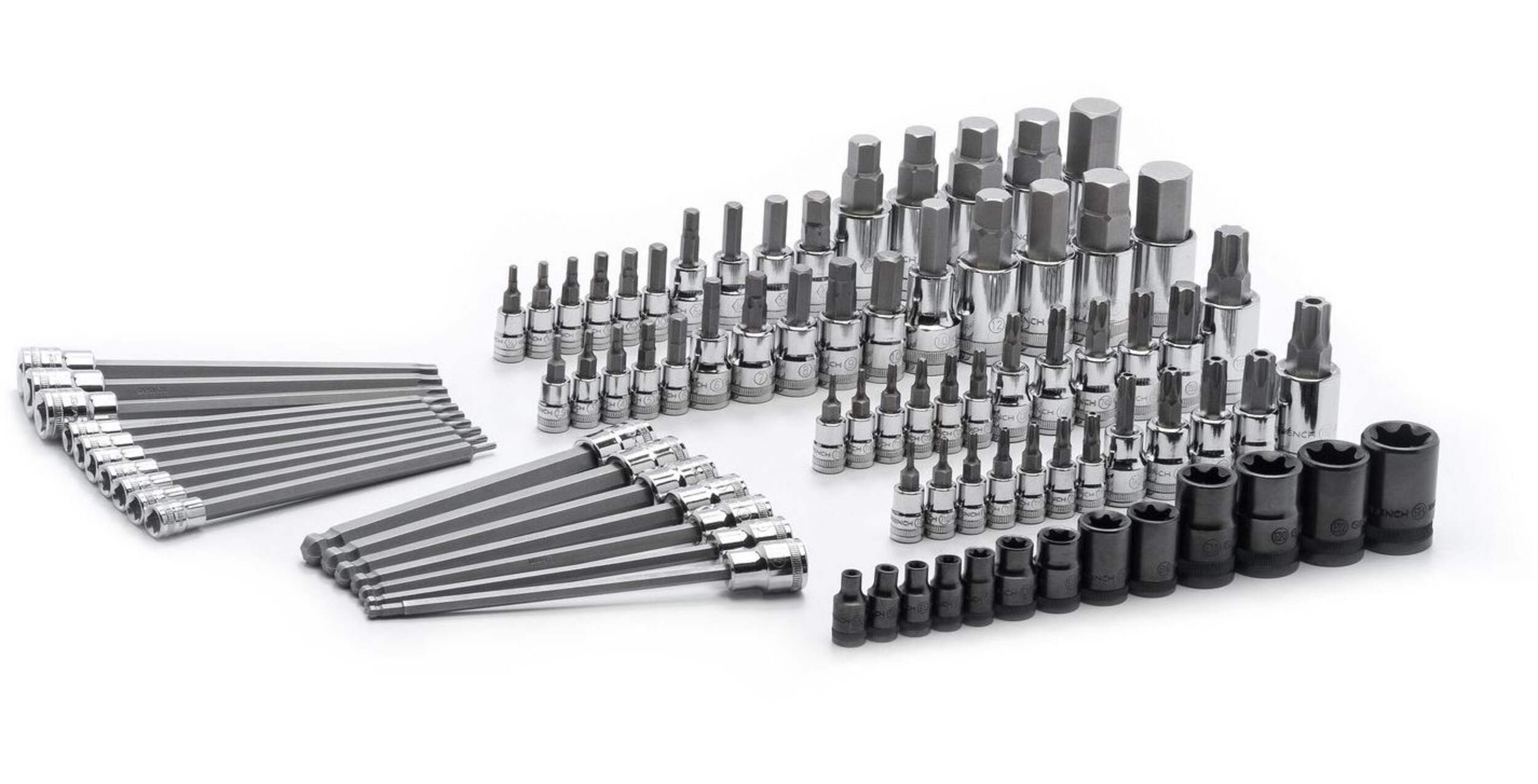 GearWrench Bit Socket Set, 84-pc, SAE/Metric Composite_or_Mixed