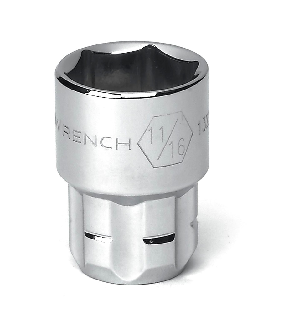 GearWrench PassThru™ 3/8in Drive Socket Set 23pc, SAE/Metric