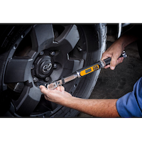 GearWrench 120XP™ Flex Angle Digital Torque Wrench, 1/4-in Back_Flat