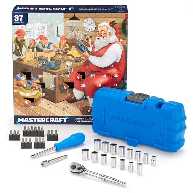 Mastercraft Advent Calendar Tool Box Canadian Tire