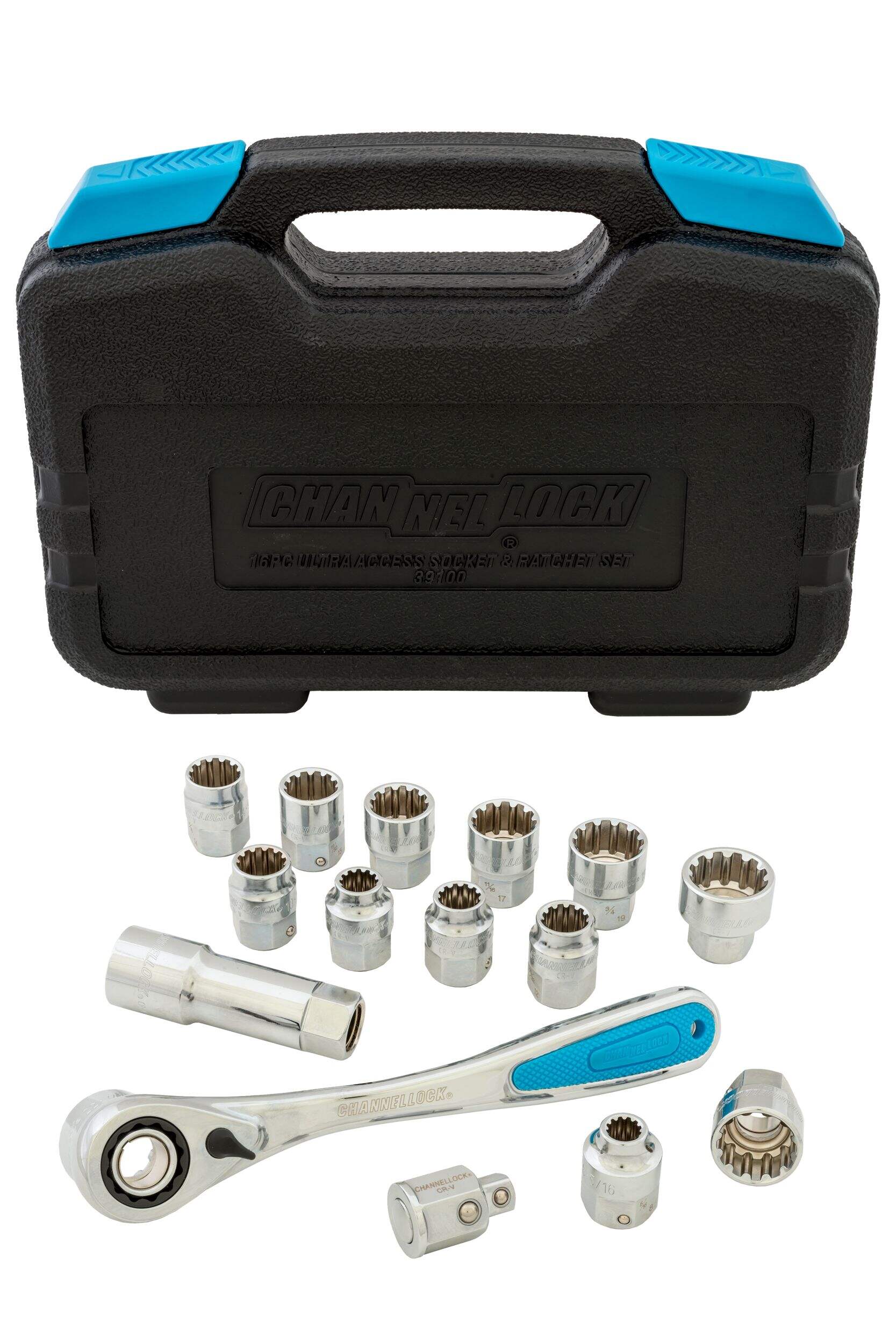 Channellock Ultra Access Socket & Ratchet Set, 16pc Canadian Tire