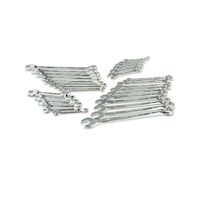 SteelVision Combination Wrench Set, Stubby/Standard Sizes, SAE/Metric, 32-pc Composite_or_Mixed