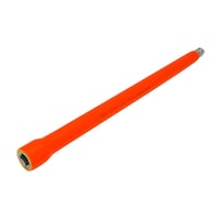 Gray Tools 1/2-in Drive Socket Extension, 1000V Insulated, 15-in Front_Three_Fourths_Angled_Left
