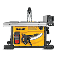 DEWALT DWE7485 15 Amp Compact Jobsite Table Saw, 8-1/4-in