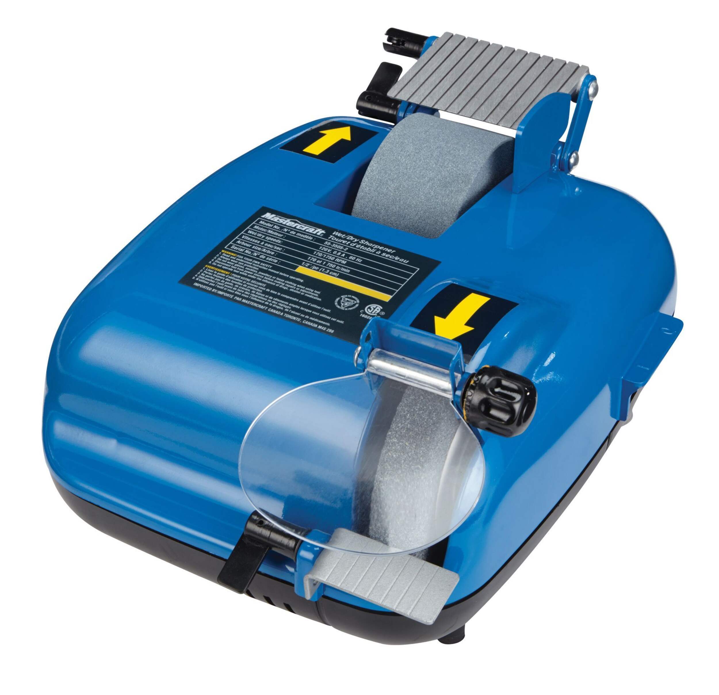 Mastercraft Wet/Dry Sharpener Front_Angled_Left