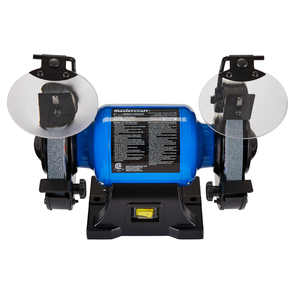 Mastercraft Bench Grinder, 6in Canadian Tire