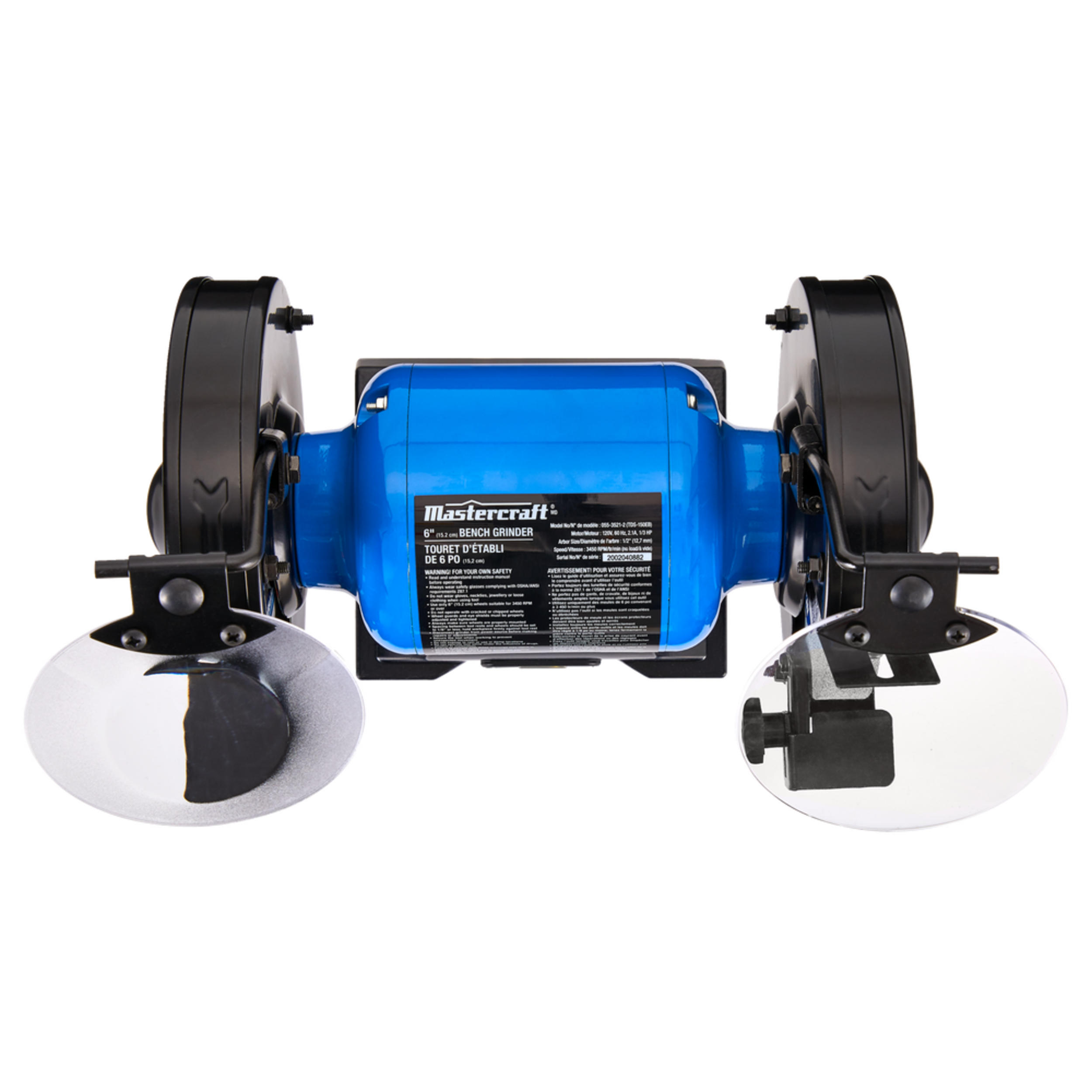 Mastercraft Bench Grinder, 6in Canadian Tire