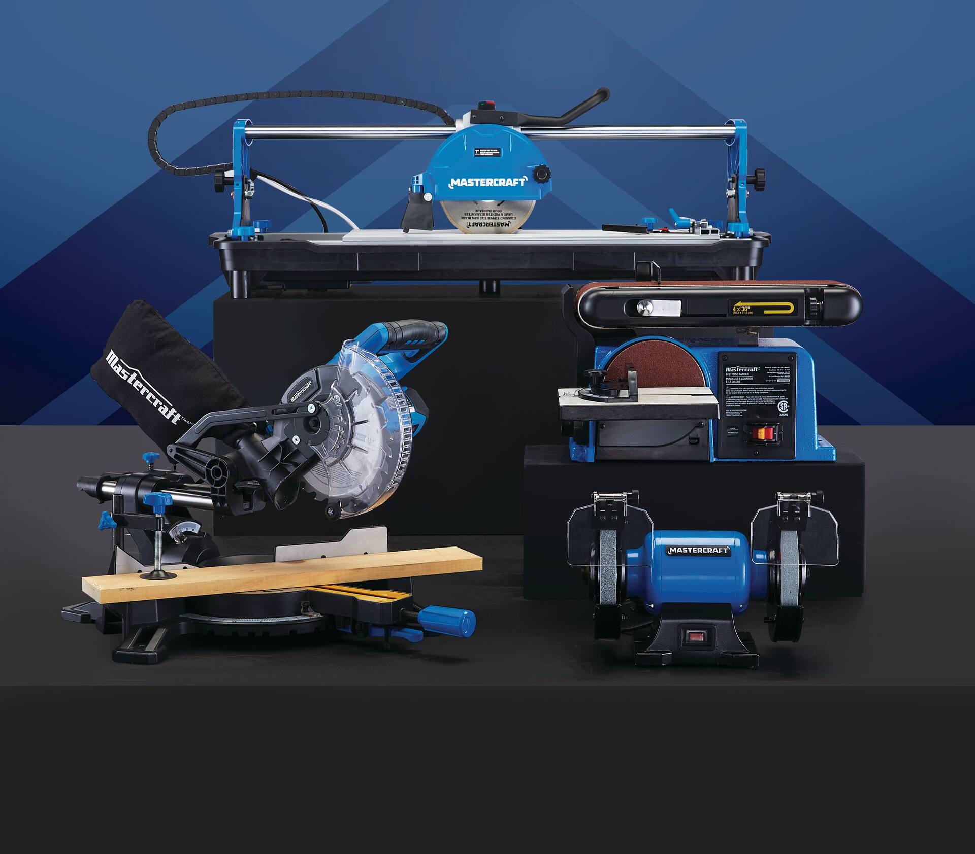 Mastercraft belt and disc sander best sale