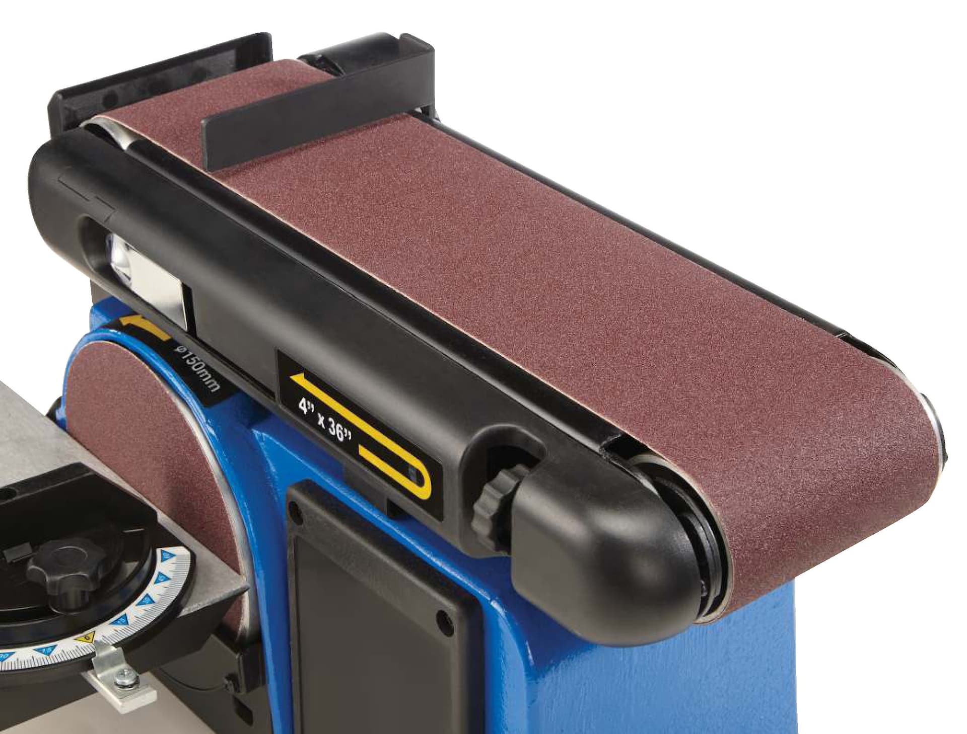 Mastercraft 4.3 Amp Belt Disc Sander with Locking Key 4 x 36 in Canadian Tire