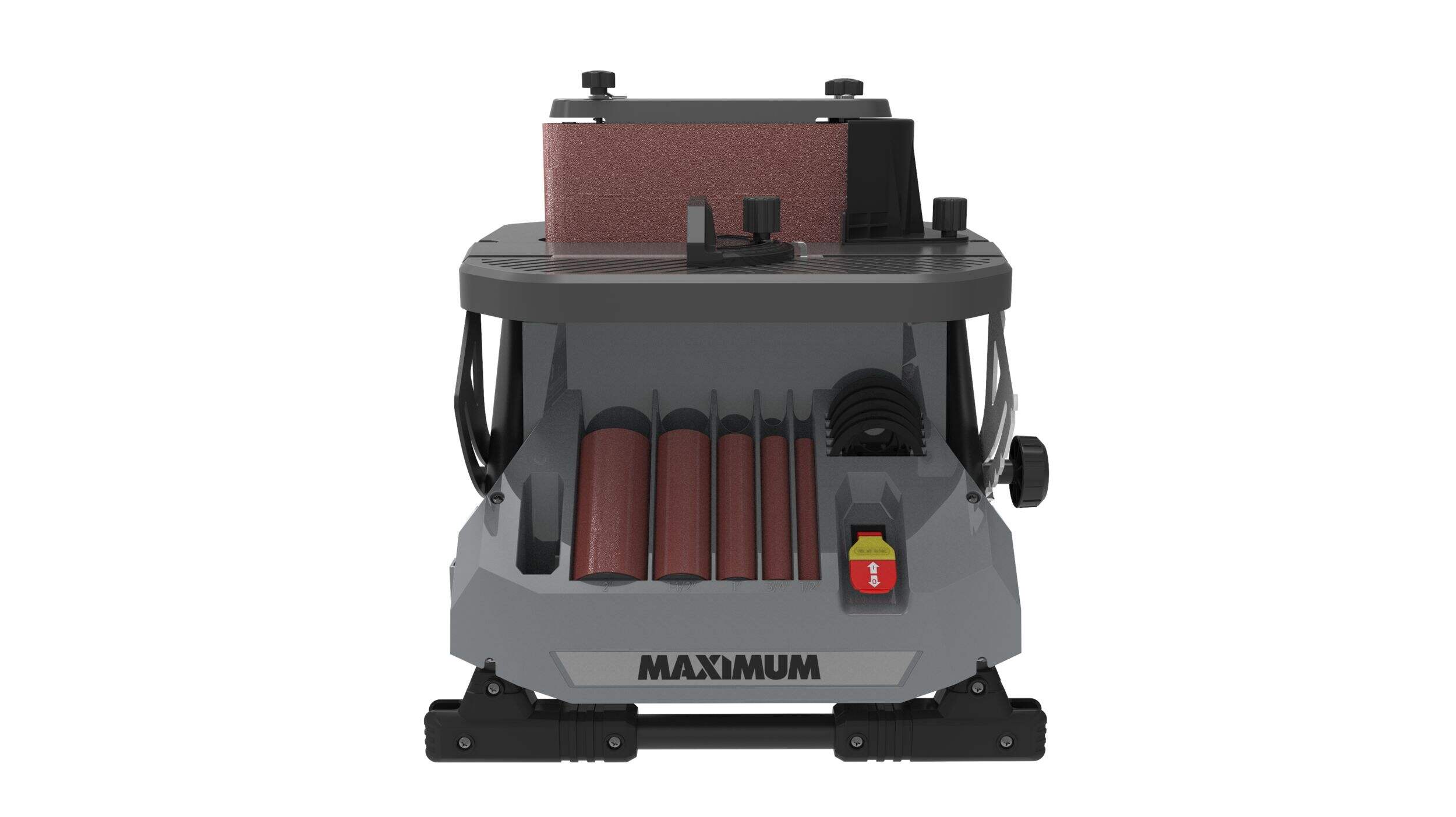 MAXIMUM 2-Function Oscillating Belt and Spindle Sander Front_Flat
