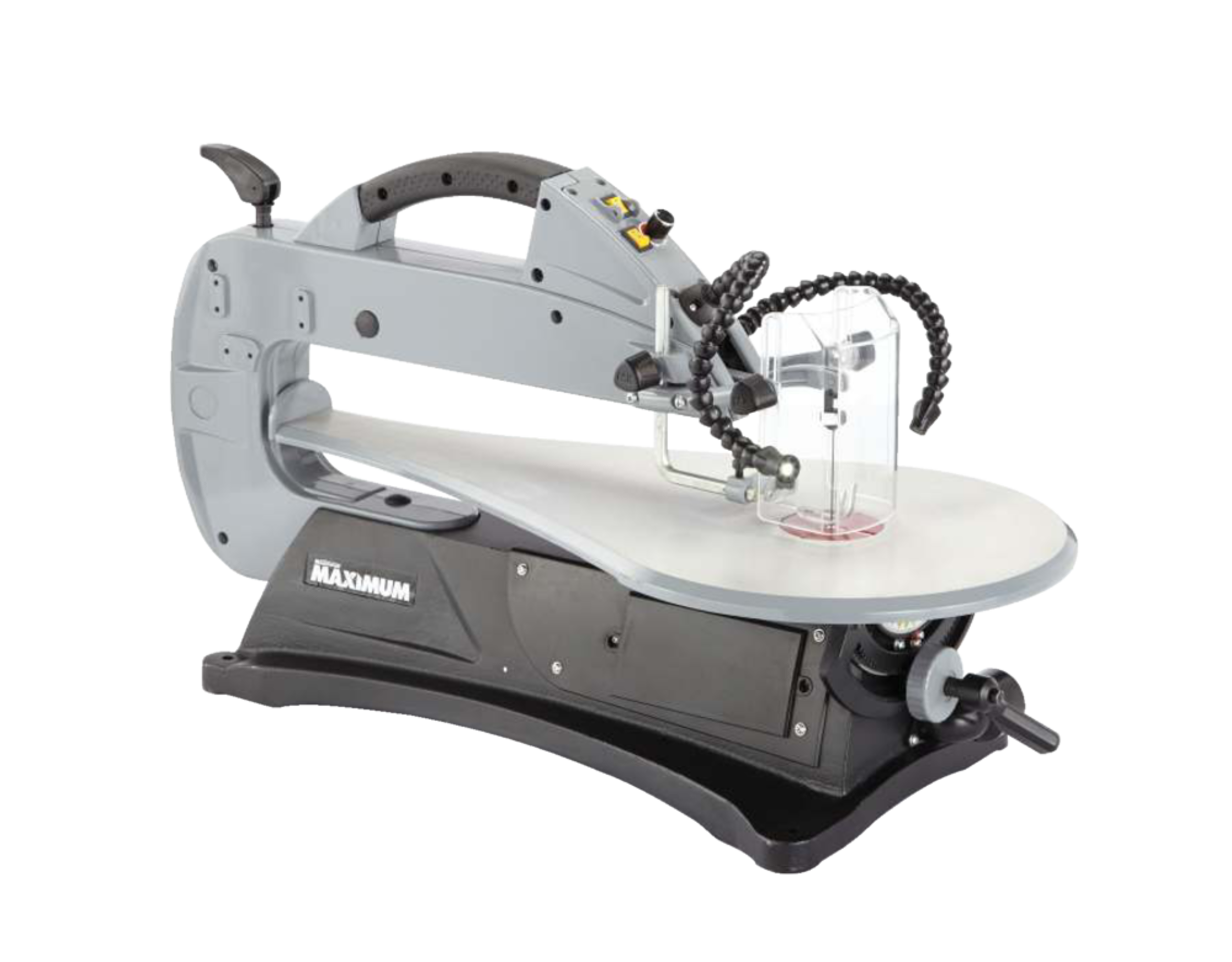 MAXIMUM 2 Amp Dual-Bevel Scroll Saw, 18-in Front_Angled_Right