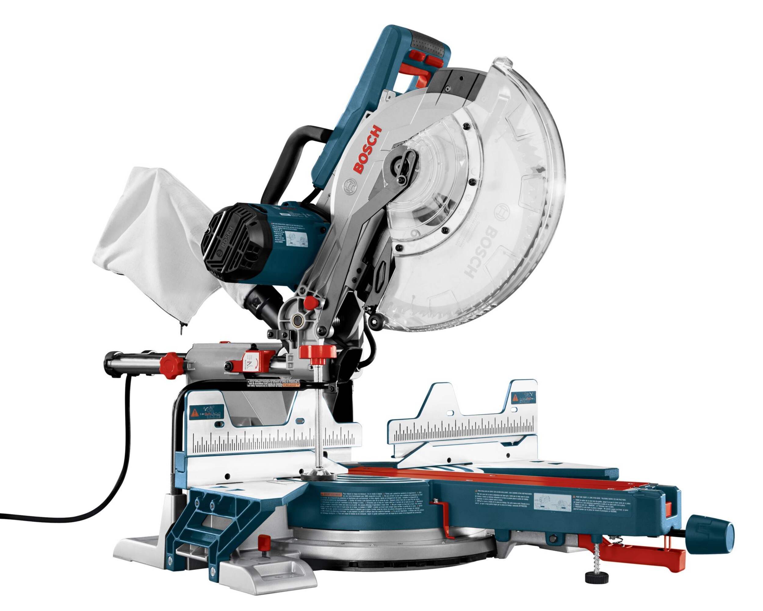 Bosch Dual-Bevel Mitre Saw, 12-in Front_Three_Fourths_Angled_Right