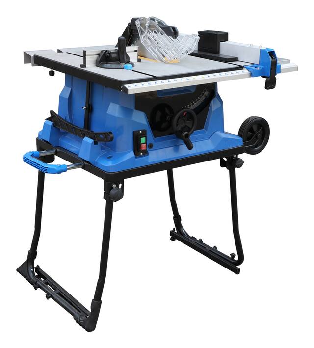Mastercraft 15 Amp Portable Table Saw With Stand 10 In Canadian Tire