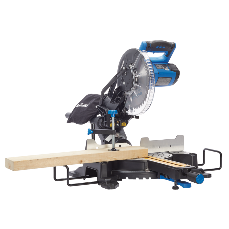 Mastercraft 15 Amp SingleBevel Sliding Compound Mitre Saw with Laser