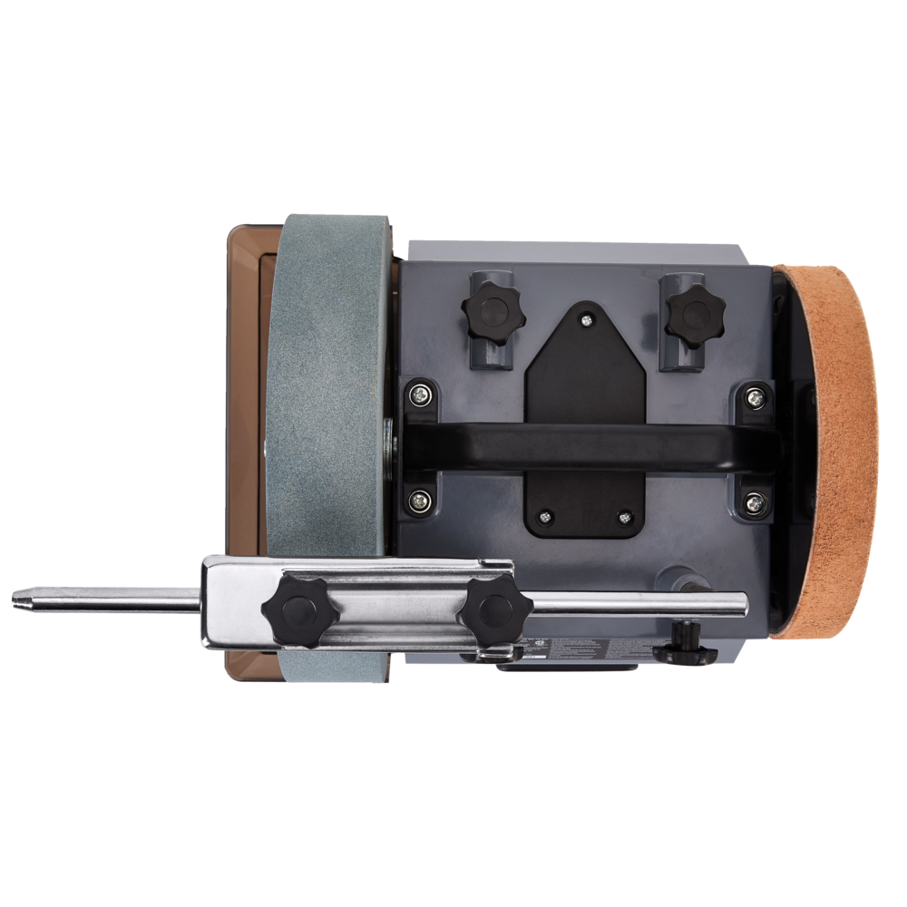 MAXIMUM Pro 1.6 Amp 2-Direction Water Cooled Wet/Dry Tool Sharpener Overhead_Flat