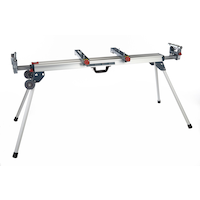 Bosch Folding Leg Mitre Saw Stand with Transport Wheels & Rapid Release Universal Tool Mounts