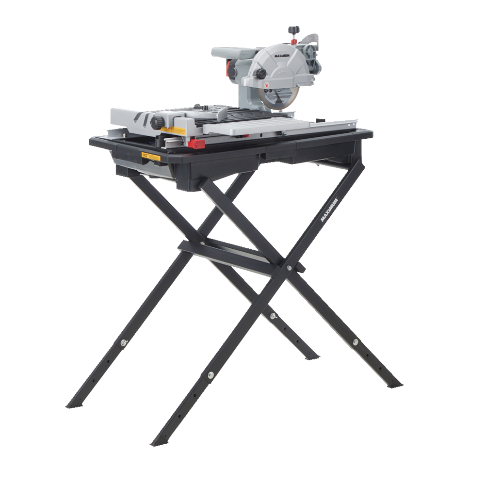 MAXIMUM 10 Amp Wet Tile Saw with Stand, 7-in Canadian Tire