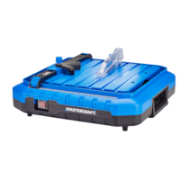 Mastercraft 4.1 Amp Portable Tile Saw, 4-1/2-in Front_Three_Fourths_Angled_Left