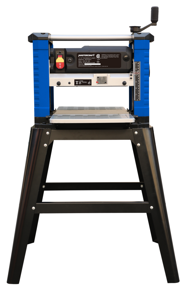 Mastercraft Planer with Stand, 12in Canadian Tire