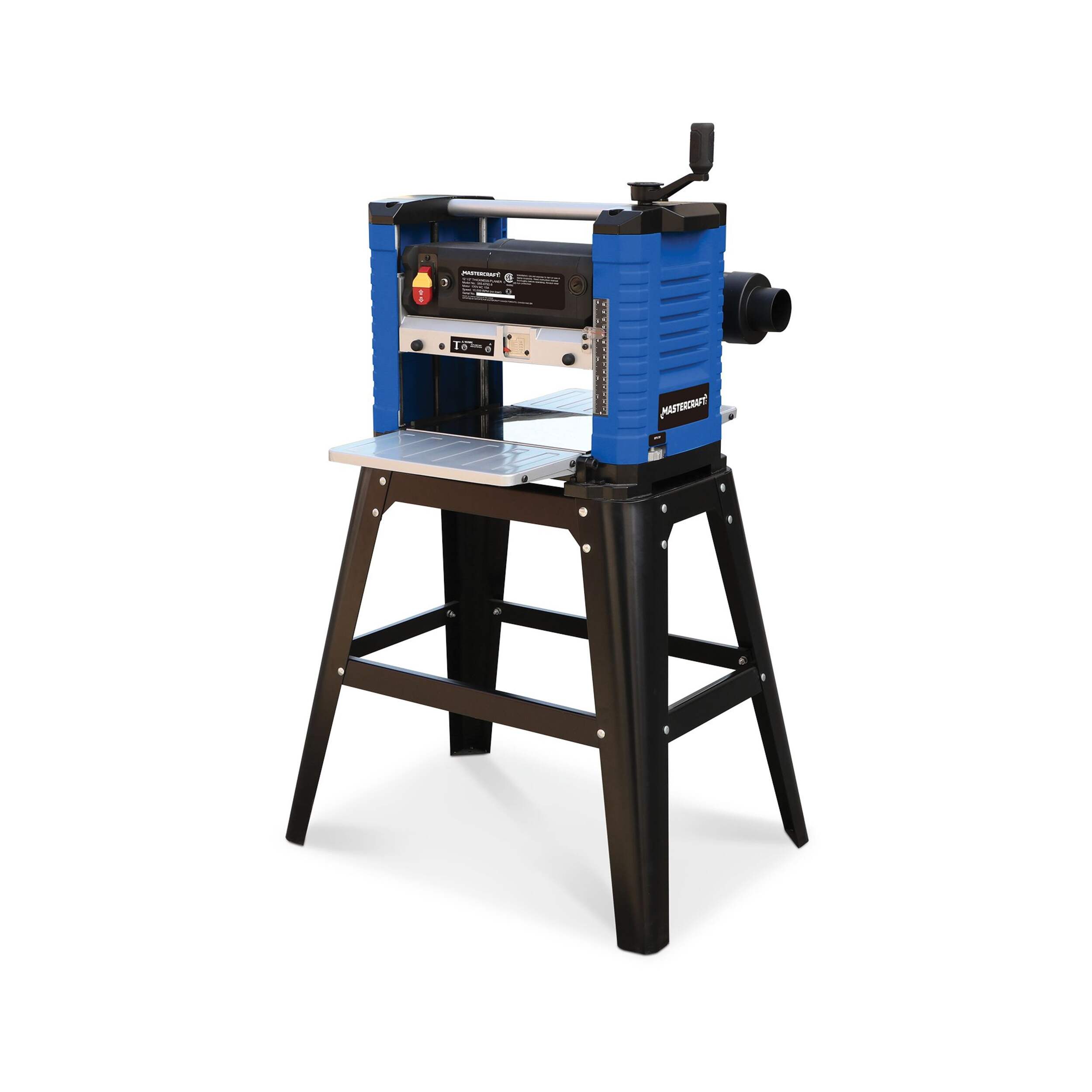 Raboteuse avec support Mastercraft, 12 po, 15 A Front_Angled_Left
