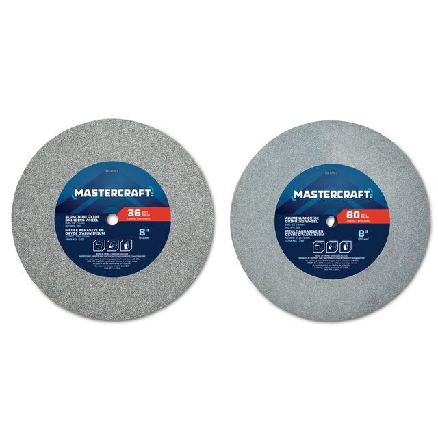 Mastercraft 4.8A Bench Grinder, 8in Canadian Tire