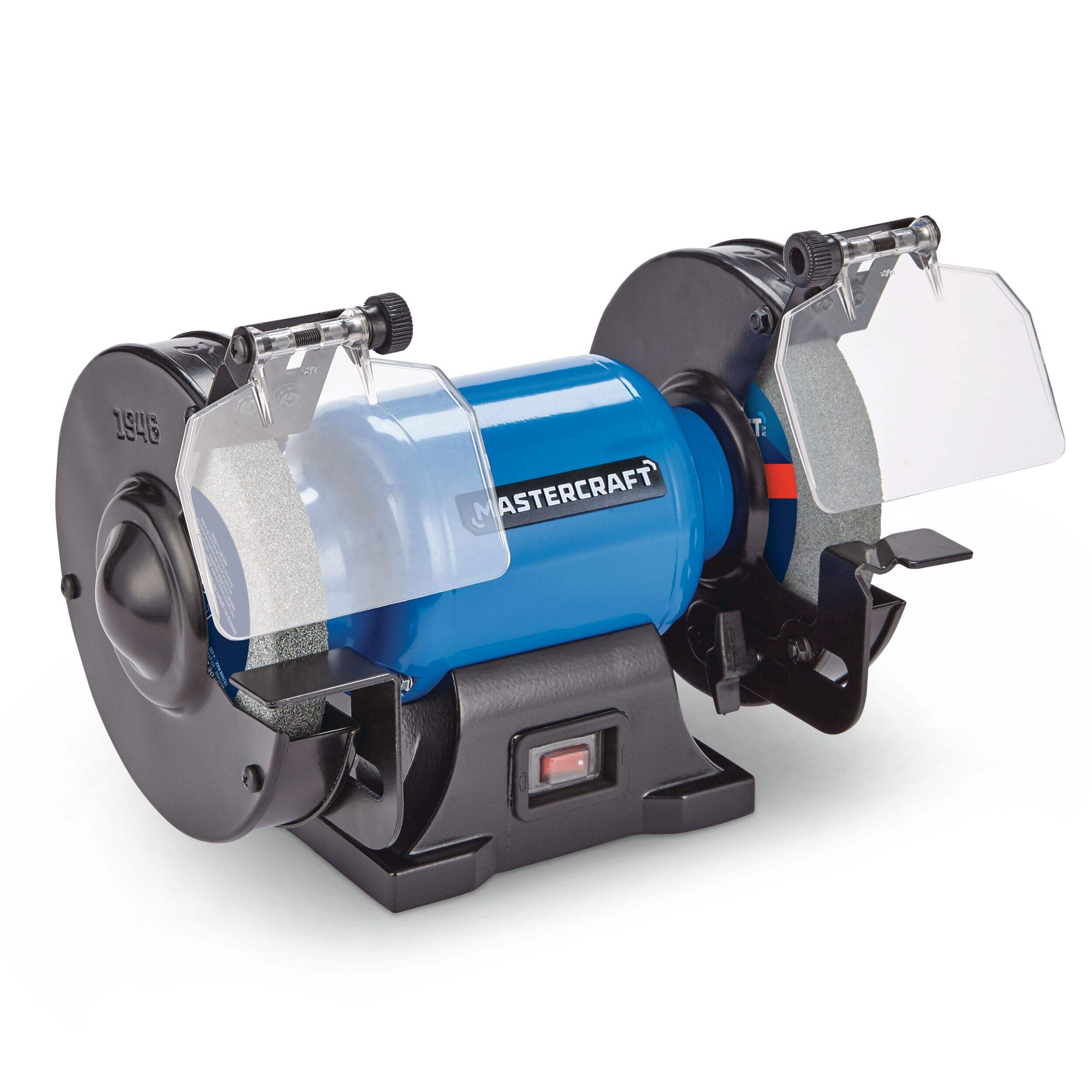 Mastercraft 2.1A Bench Grinder, 6-in Front_Three_Fourths_Angled_Right