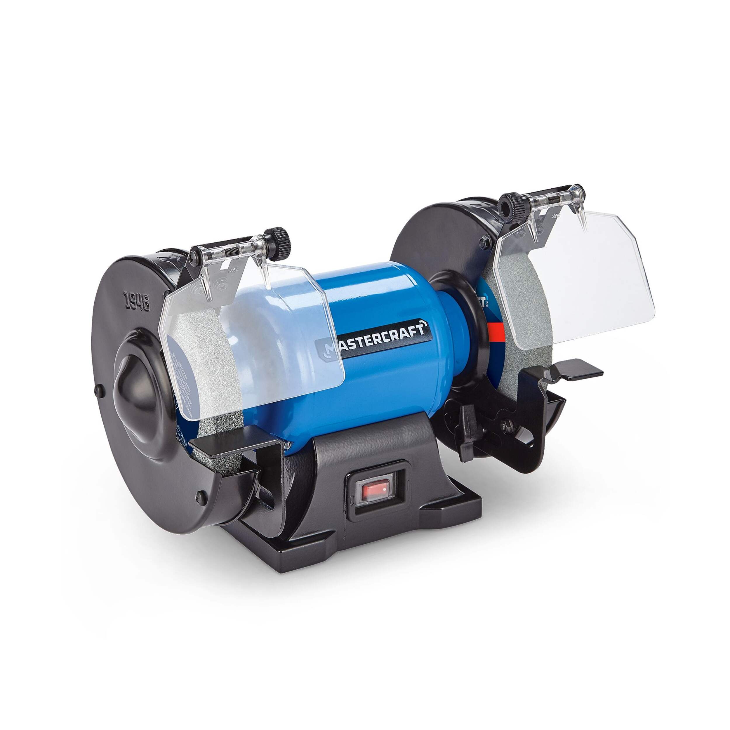 Mastercraft 2.1A Bench Grinder, 6-in Front_Angled_Right