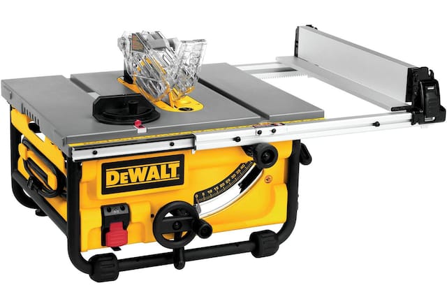 DEWALT DWE7480 10-in Compact Jobsite Table Saw, 15 Amp | Canadian Tire