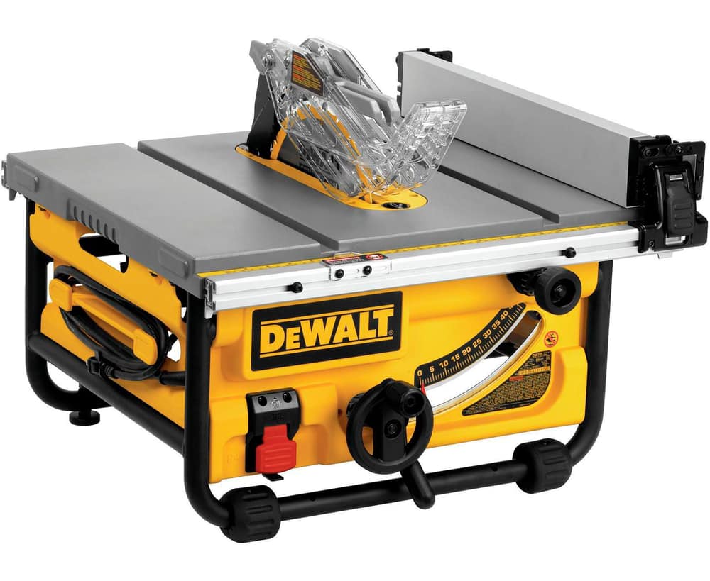 DEWALT DWE7480 10-in Compact Jobsite Table Saw, 15 Amp Canadian Tire