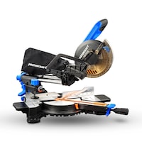 Mastercraft Single-Bevel Sliding Mitre Saw with Extension Table, 7-1/4-in Front_Angled_Right