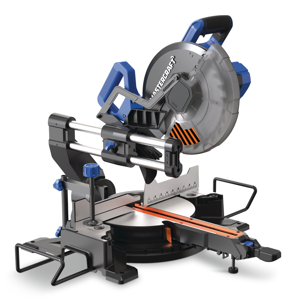 Mastercraft 15 Amp Sliding Mitre Saw, 10in Canadian Tire