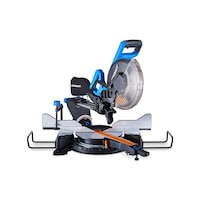 Mastercraft Dual Bevel Sliding Mitre Saw, 10-in Front_Angled_Right