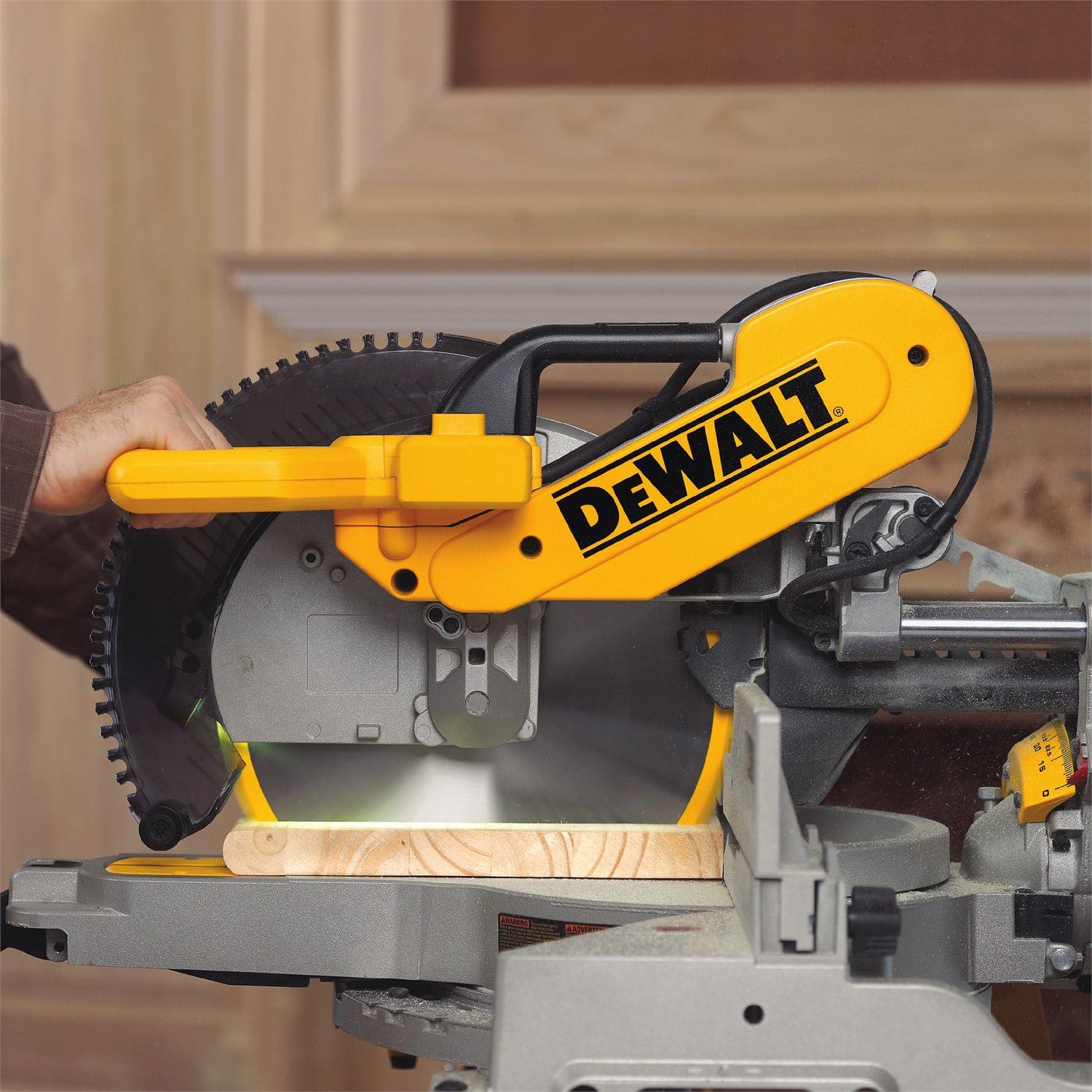 DEWALT DWS780 Dual Bevel Sliding Mitre Saw 12 in Canadian Tire