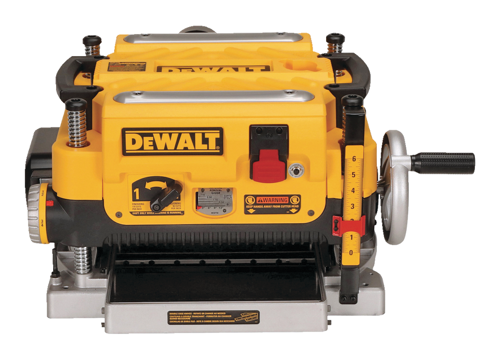 DEWALT DW735 15 Amp Aluminum 13in Three Knife, Two Speed Thickness Planer Canadian Tire DEWALT DW735 15 Amp Aluminum 13in Three Knife, Two Speed Thickness Planer Canadian Tire