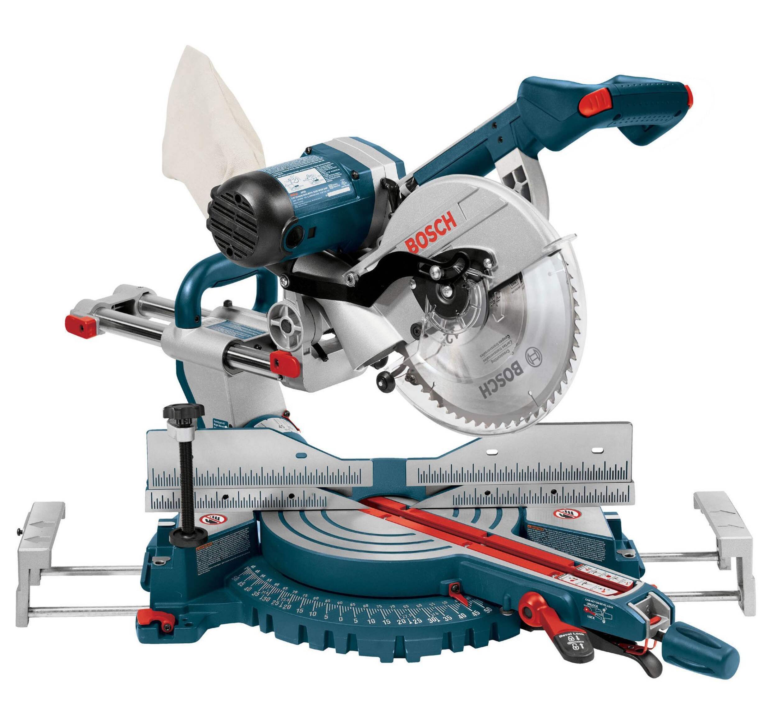 Scie à onglets Bosch, 15 A, 10 po Front_Flat
