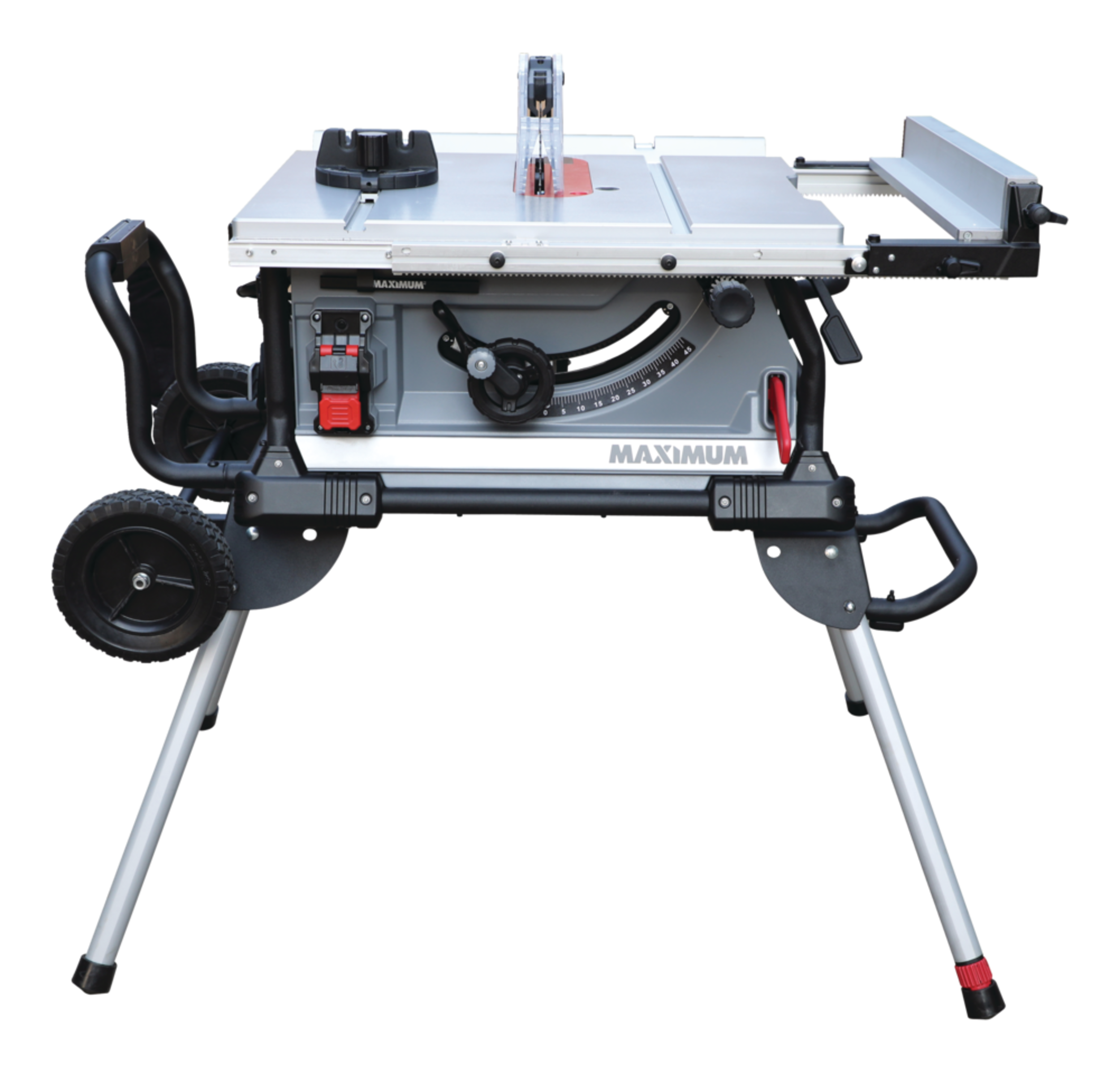 MAXIMUM 15 Amp Jobsite Table Saw with Rolling Stand, 10-in | Canadian Tire