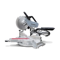 MAXIMUM 15 Amp Dual-Bevel Sliding Compound Mitre Saw, 12-in Front_Angled_Left