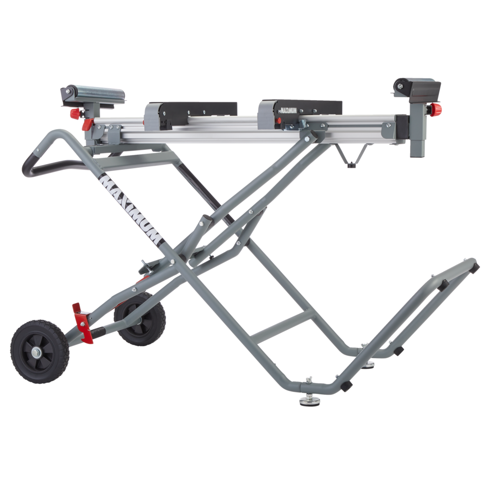 MAXIMUM Easy-Rise Heavy-Duty Mitre Saw Stand with Quick Clamp ...