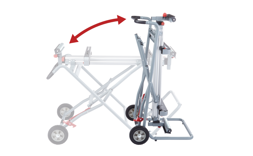 MAXIMUM EasyRise HeavyDuty Mitre Saw Stand with Quick Clamp