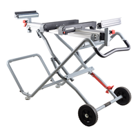 MAXIMUM Easy-Rise Heavy-Duty Mitre Saw Stand with Quick Clamp