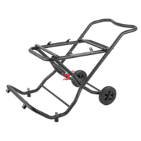 MAXIMUM Easy-Rise Table Saw Stand with 2 Wheels