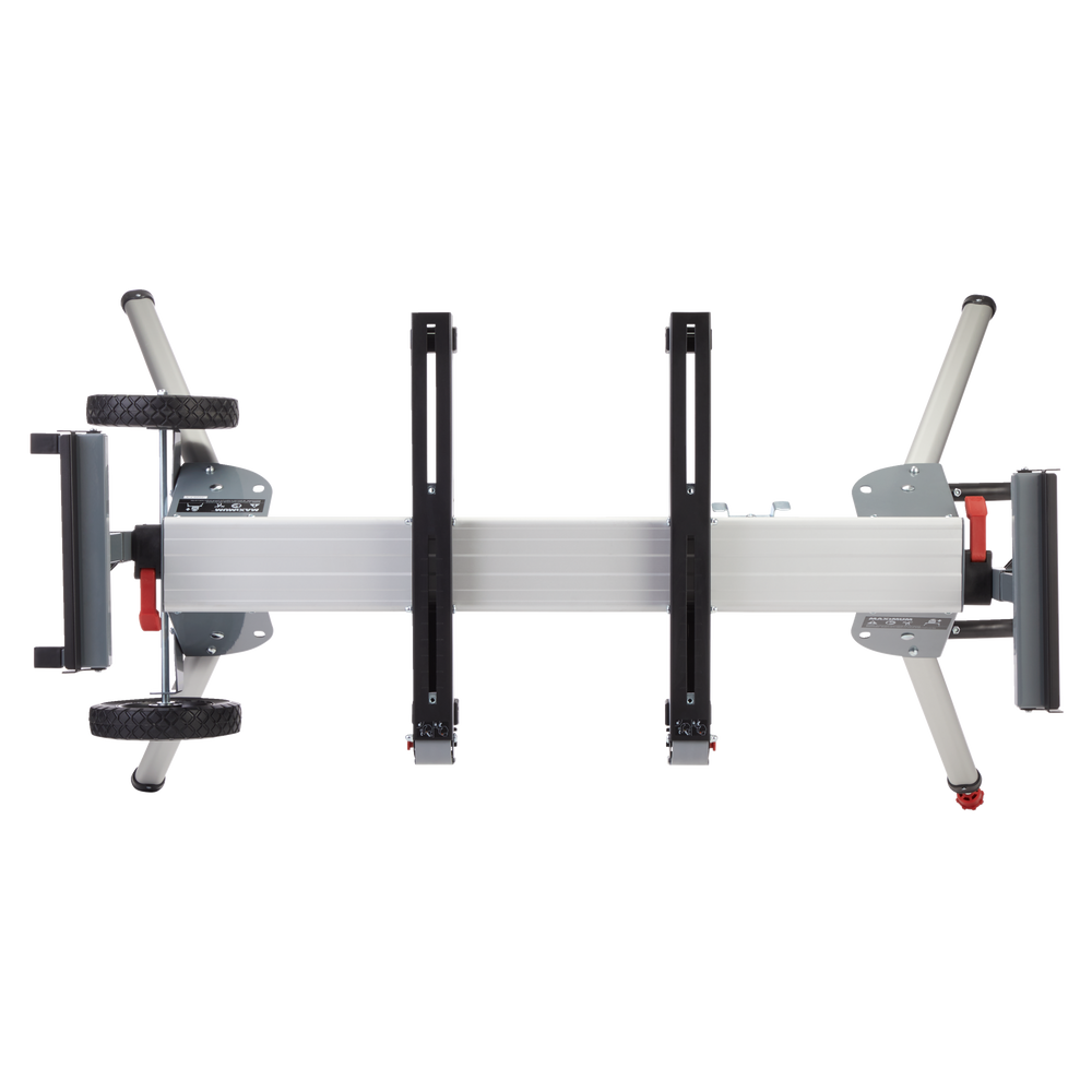 MAXIMUM Aluminum HeavyDuty Mitre Saw Stand, Lightweight, 8.2ft