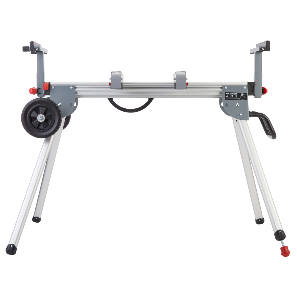 MAXIMUM Aluminum HeavyDuty Mitre Saw Stand, Lightweight, 8.2ft