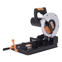 Evolution RAGE4 15 Amp Chop Saw with 7-1/4-in Multi-Material Cutting Blade Front_Three_Fourths_Angled_Left