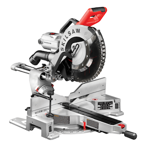 SKILSAW 12-in 15A Worm Drive Dual Bevel Sliding Mitre Saw 