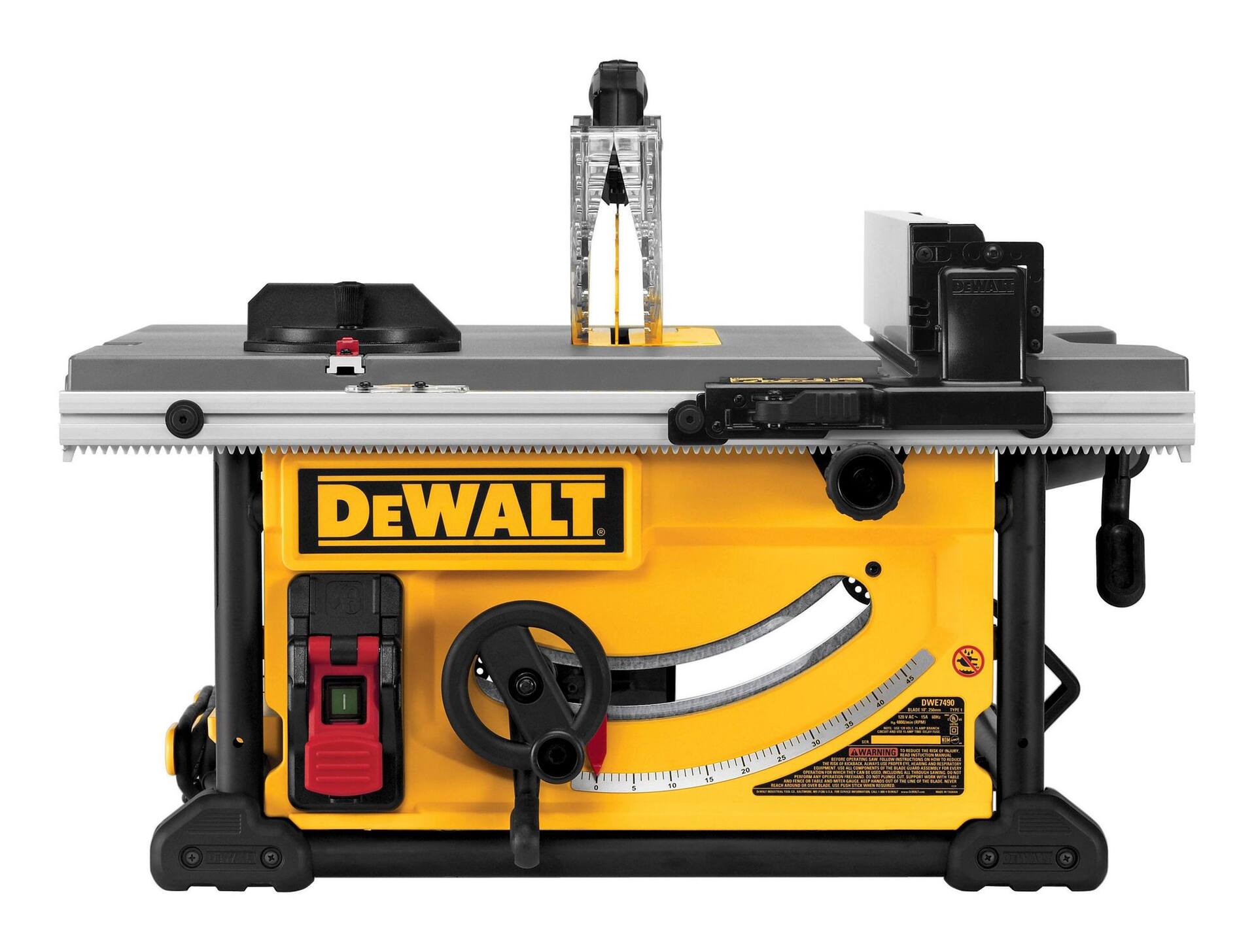 DEWALT 15A Jobsite Table Saw with Stand 10 in Canadian Tire