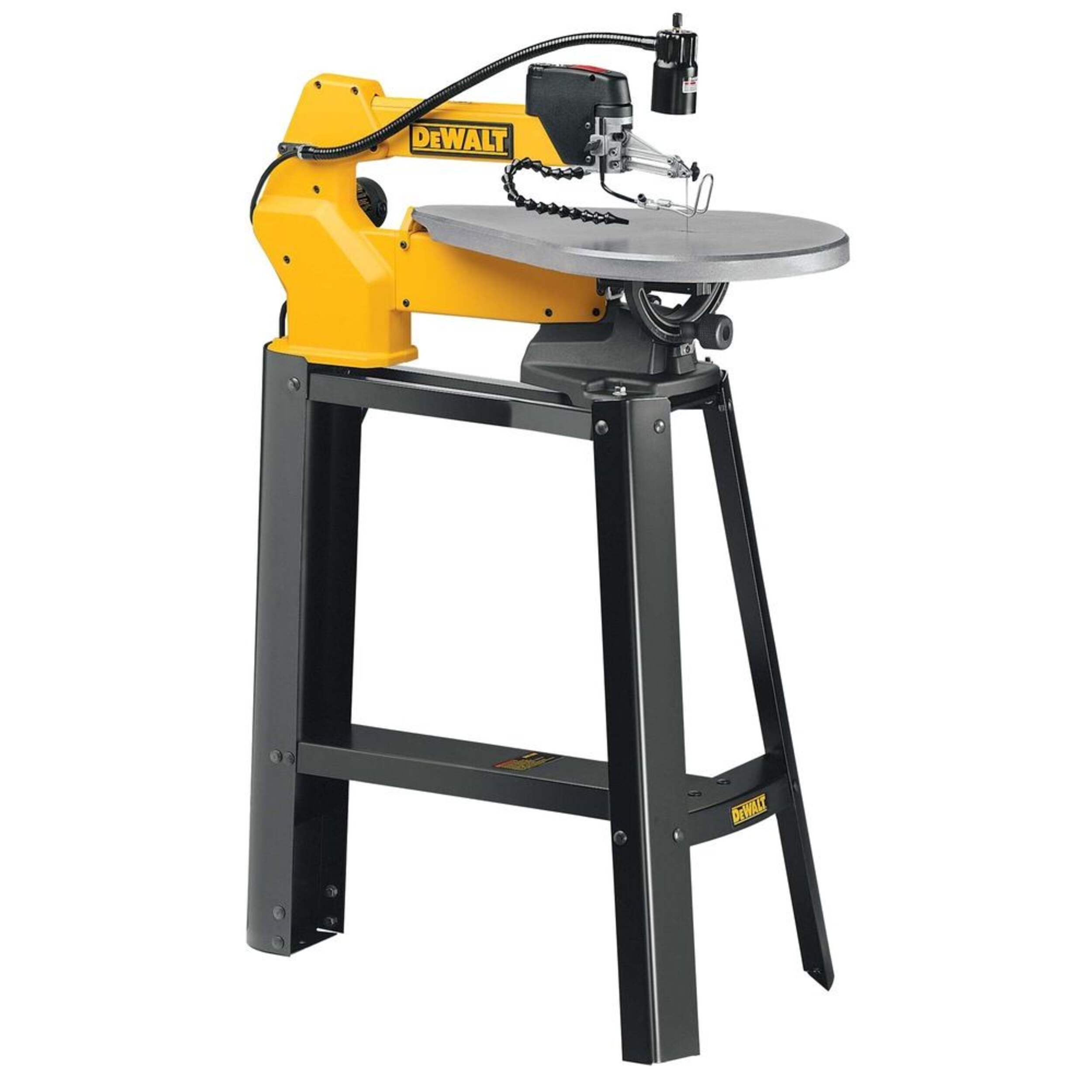 DEWALT DW788 Variable-Speed Scroll Saw, 20-in Front_Angled_Right