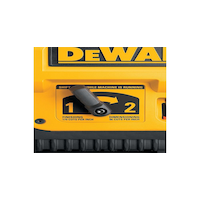DEWALT DW735S 13-in Three-Knife, Two-Speed Thickness Planer with Stand CloseUp
