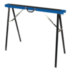 Etabli de travail q-rax noir 100cm bricolage rangement atelier mdf table de  travail garage 400kg max capacité 200kg par planche… 28778 - Conforama