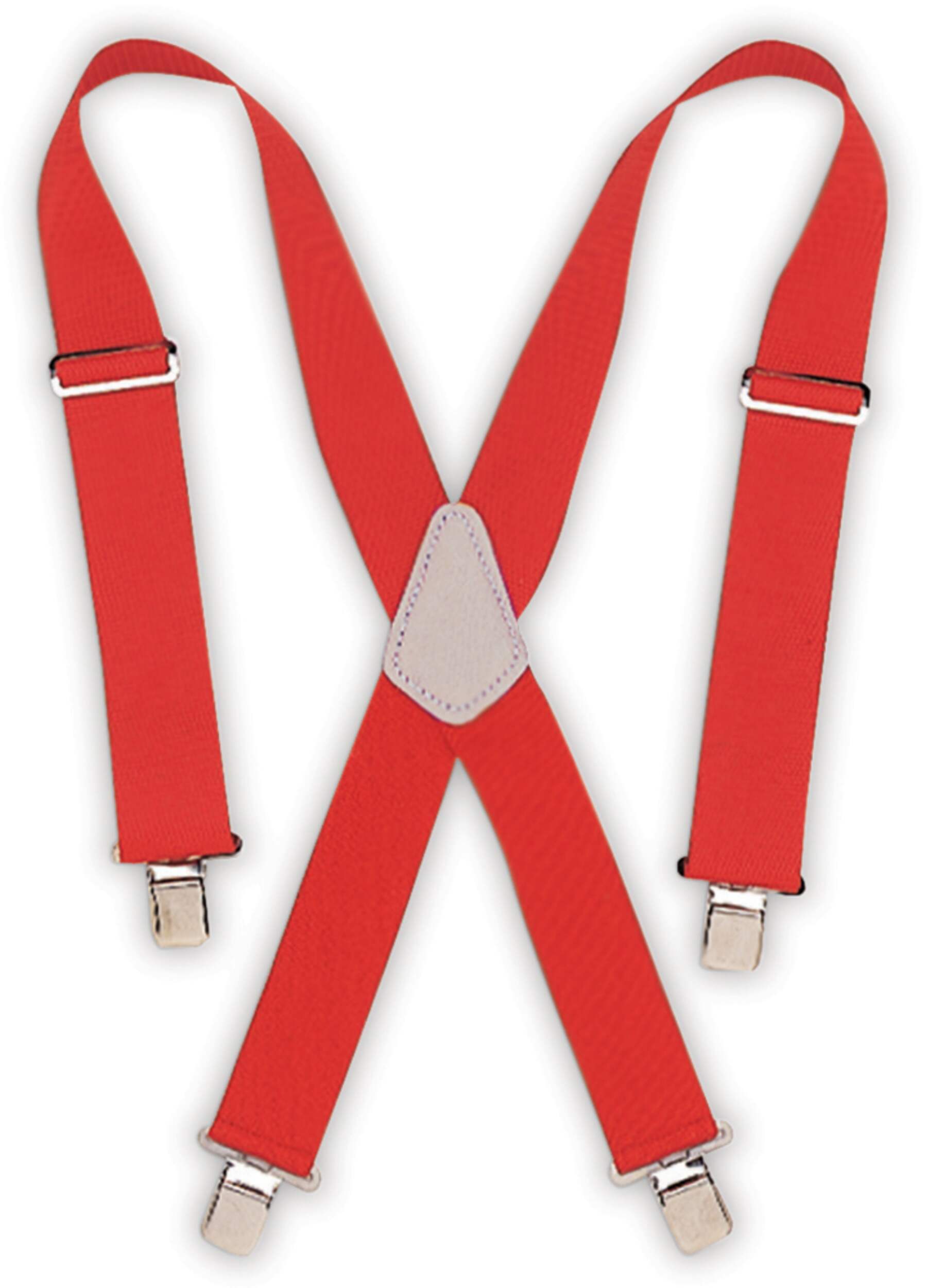 Kuny’s Heavy Duty One Size Fits All Work Suspenders Front_Flat